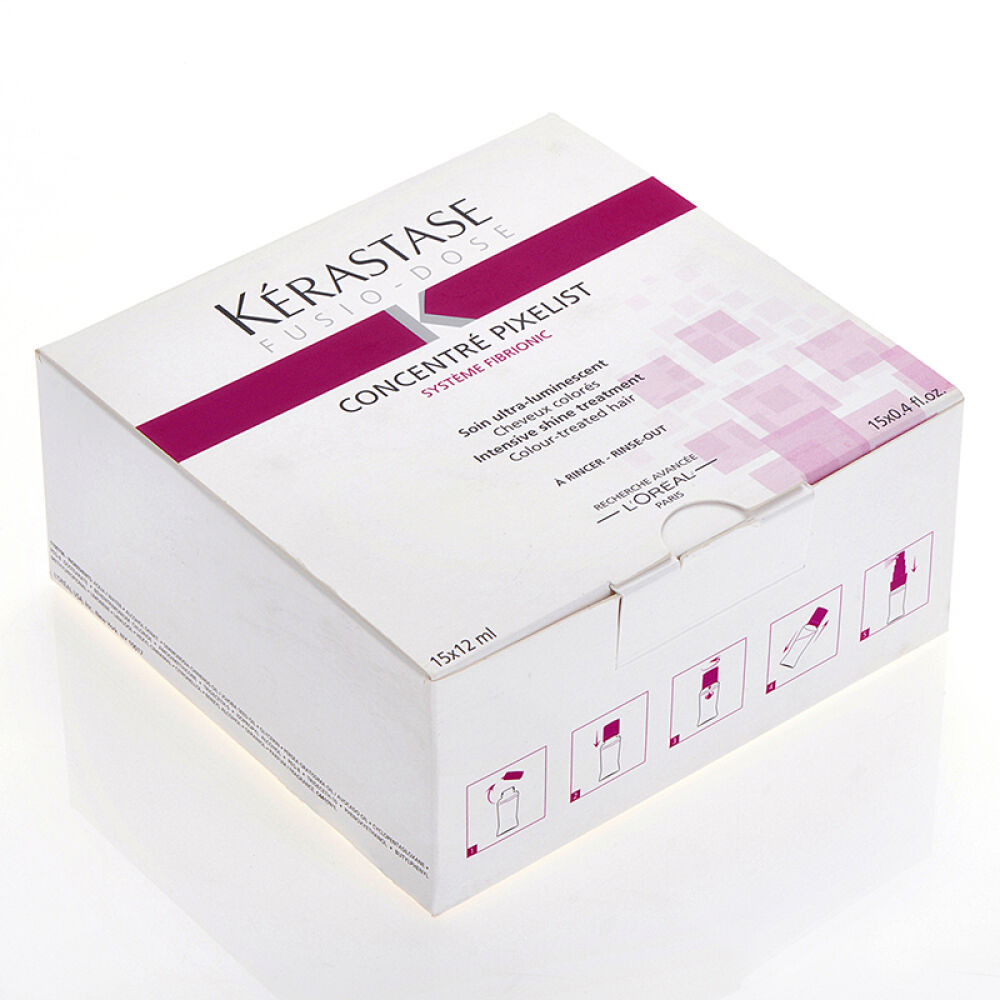 卡诗（KERASTASE）精华液活力胶修复滋养防脱喷雾免洗海外直邮卡诗绚亮护色精华液12ml*2支