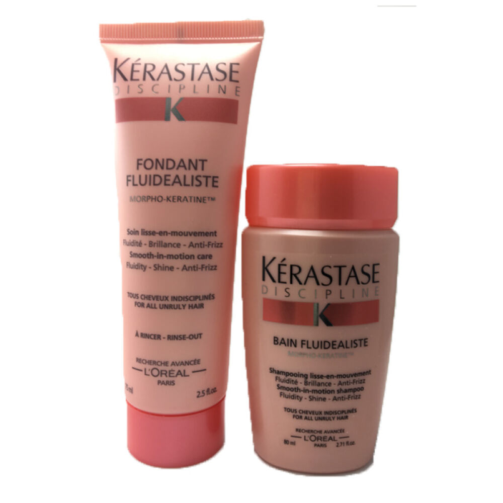 卡诗Kerastase洗发护发旅行装系列生日礼物送女友老婆闺蜜女生黛丝逸柔2件套洗发水80ML+护发素75ML