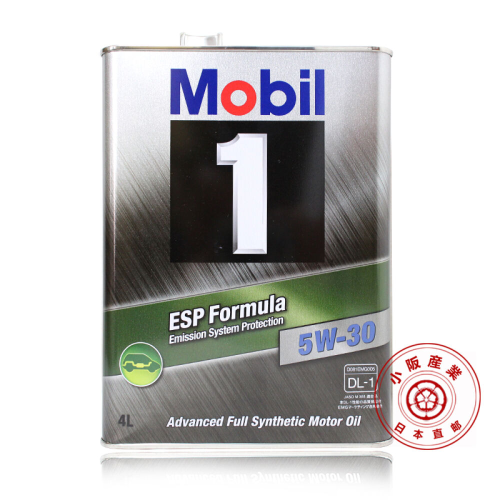 美孚(Mobil)1号全合成机油5W-30ESPSN级4L铁桶日本直邮 美孚(Mobil)1号全合成机油5W-30ESPSN级4L铁桶日本直邮