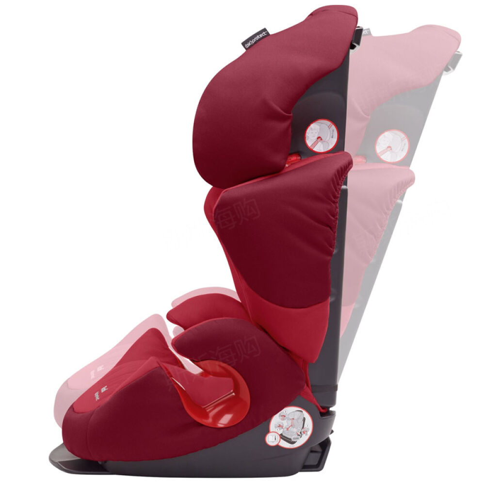 欧洲直邮迈可适Maxi-CosiRodiFixAirProtect安全座椅3-12岁WatercolorBlue蓝色水彩