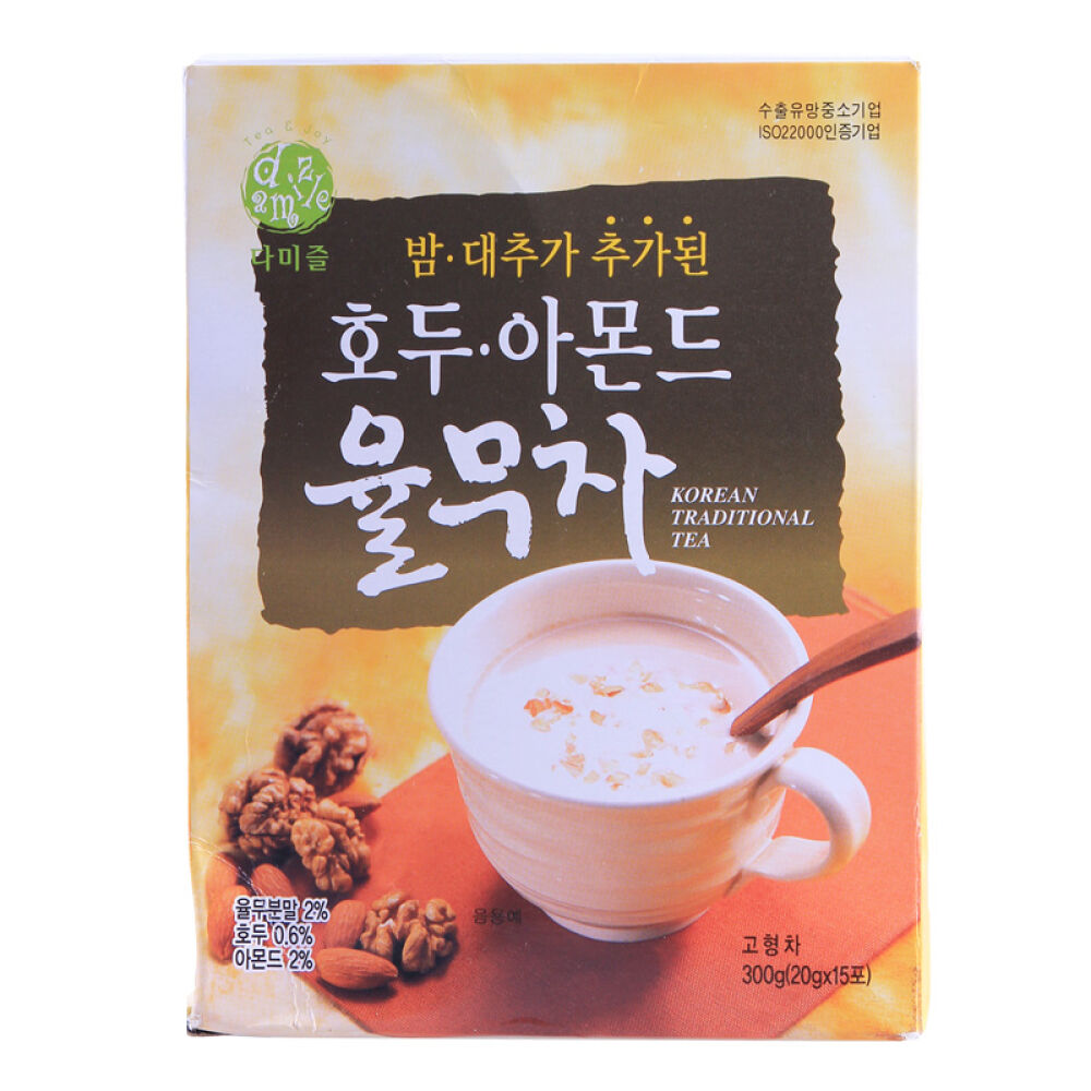 香港直邮马来西亚格斯图大创牌核桃杏仁茶20g*15包