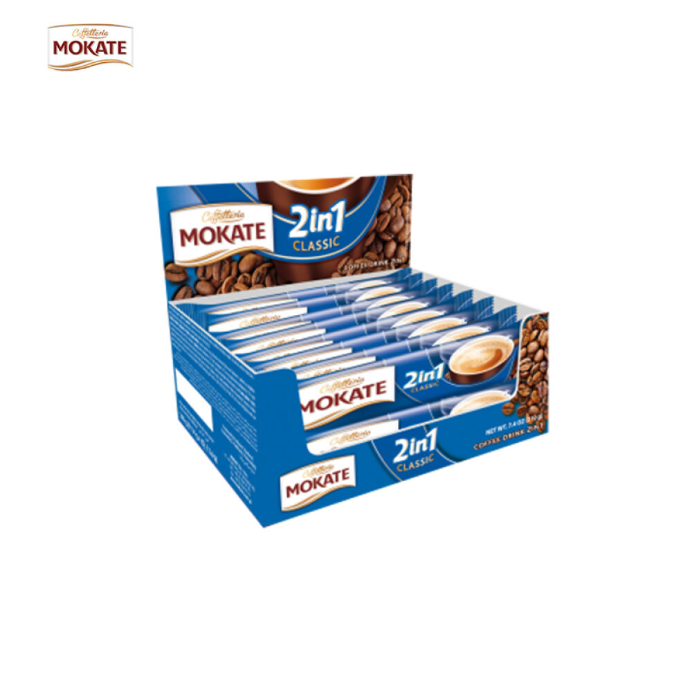 PolandImported波兰进口Mokate2合1速溶咖啡粉单包价2合115包起售14g