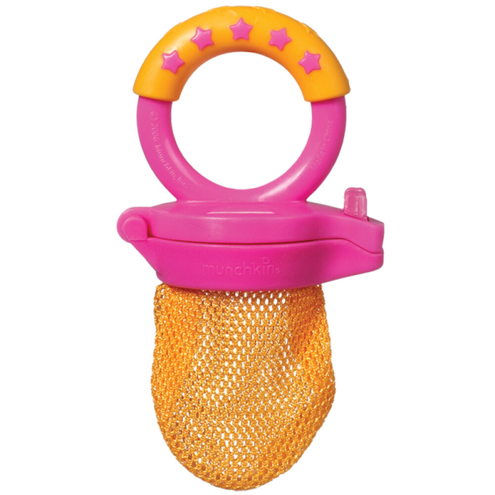 自营满趣健Munchkin水果蔬菜辅食袋新鲜食物咬咬袋6个月以上宝宝颜色随机