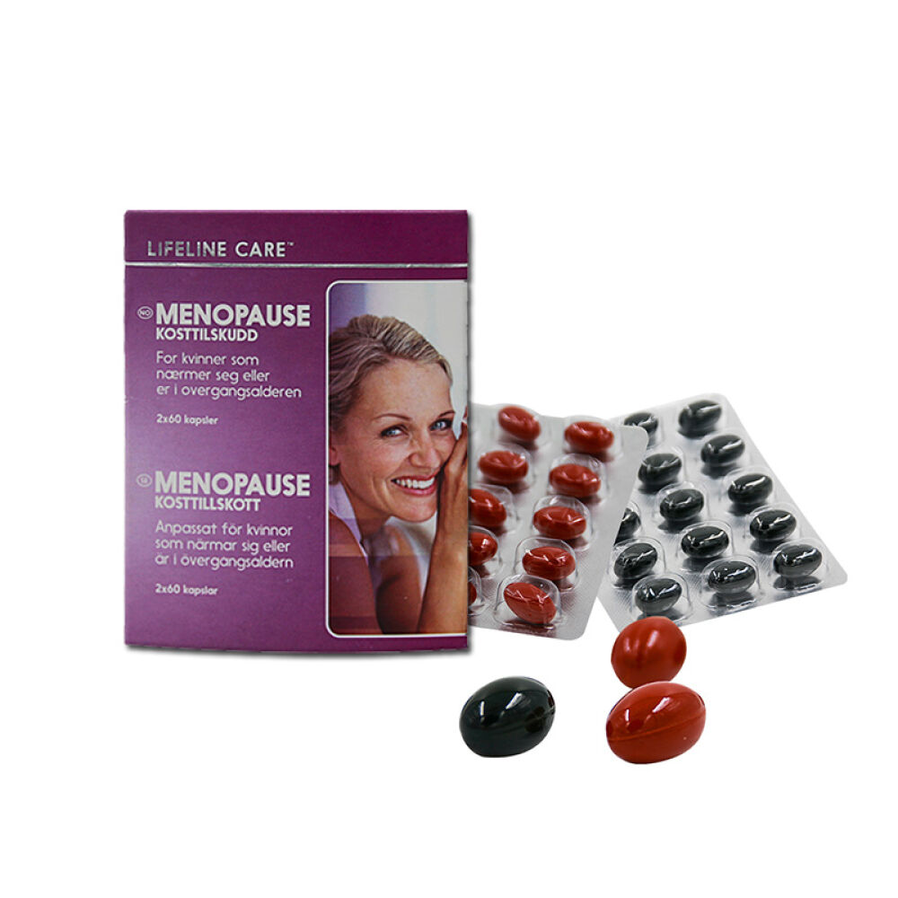 挪威进口Lifeline更年期鱼油静心安心