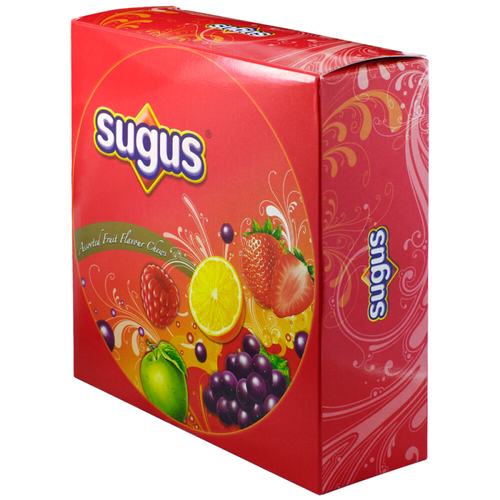 自营泰国进口Sugus瑞士糖果味软糖杂果味礼盒装350g