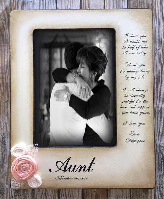 aunt,foraunt,mothersdaygift,mother,daughter,weddingframe,bride