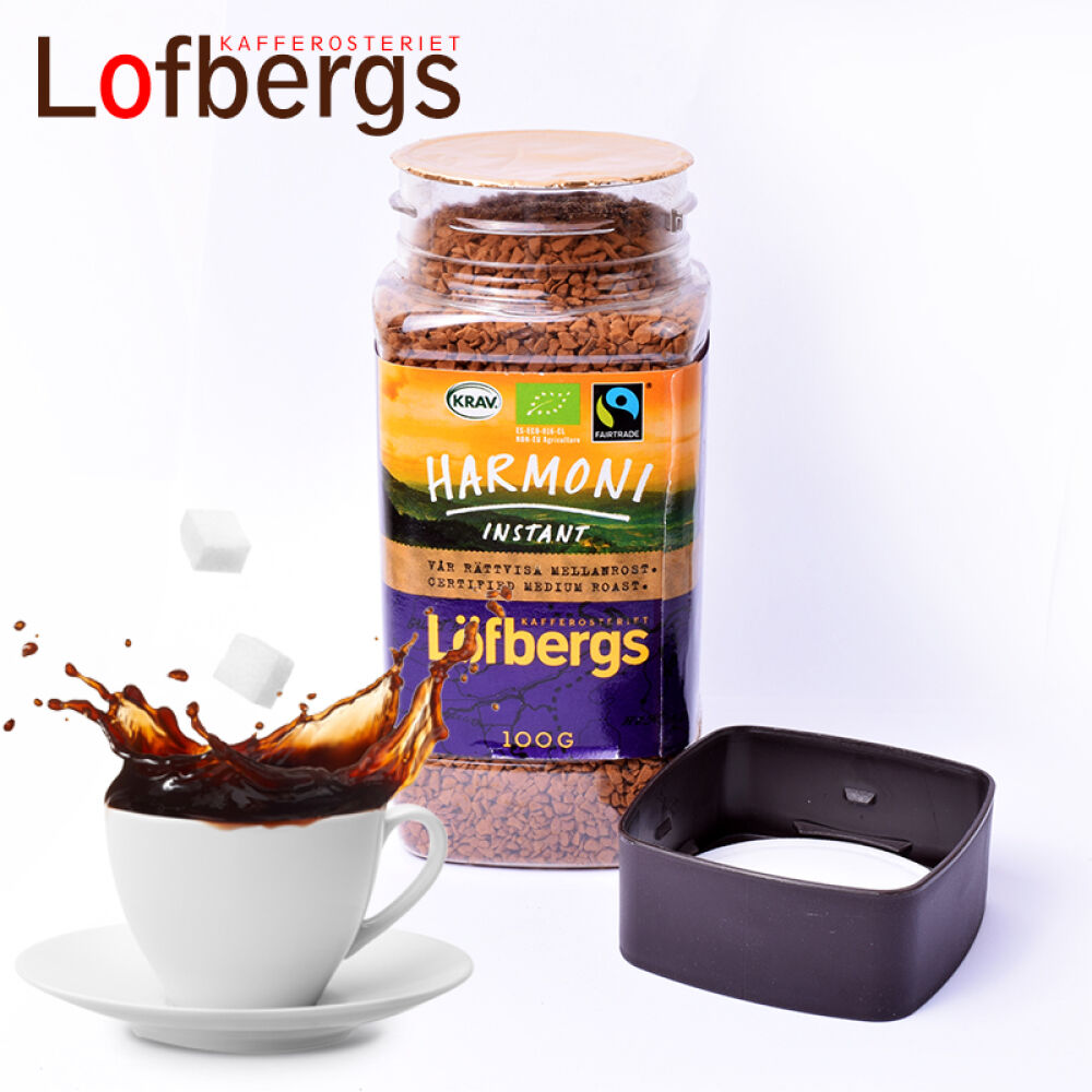 瑞典Lofbergs咖啡粉香醇现磨咖啡中轻重烘培进口咖啡密封罐装100g