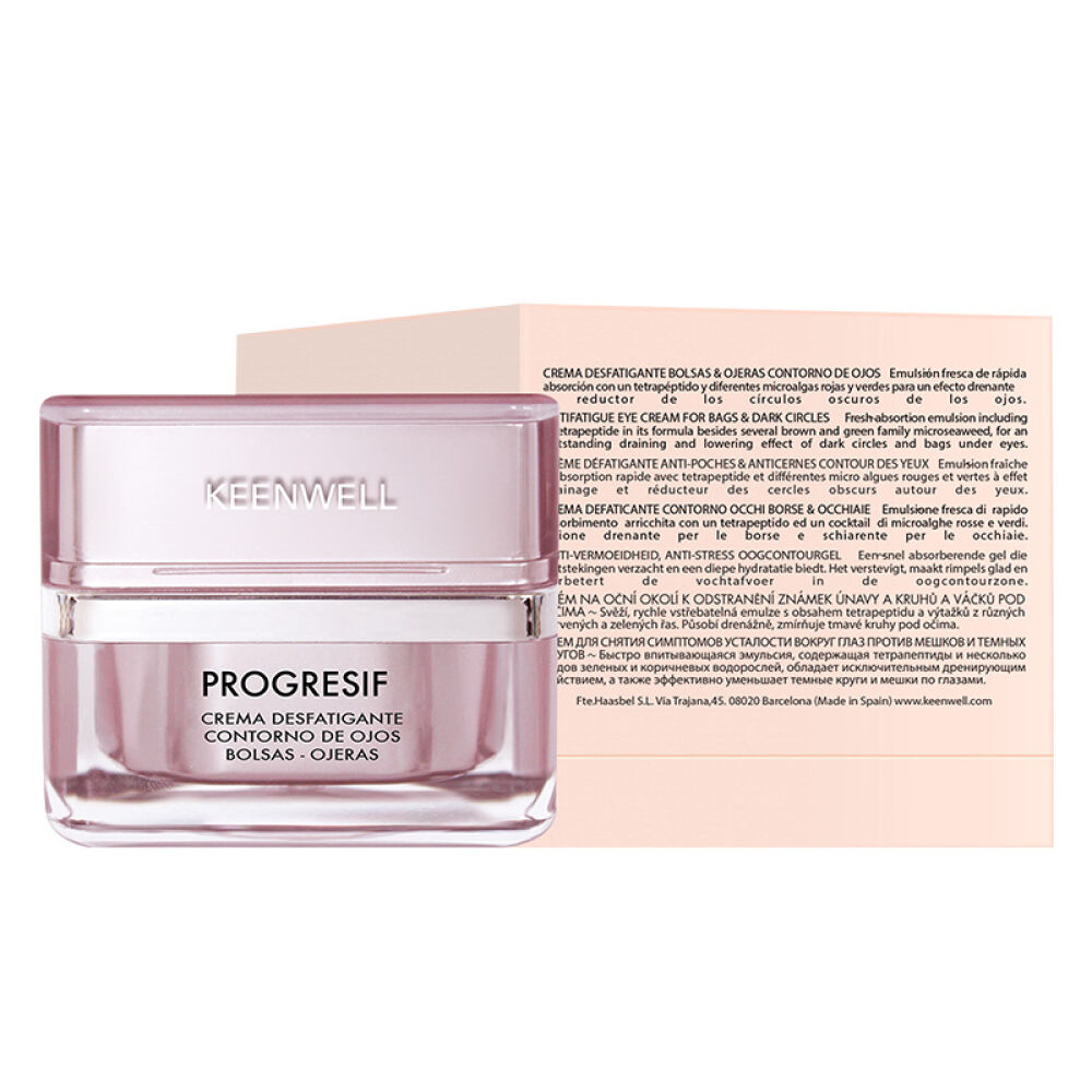 【西班牙进口】KEENWELL塑颜焕活眼霜--对抗黑眼圈和眼袋25ML直邮包税