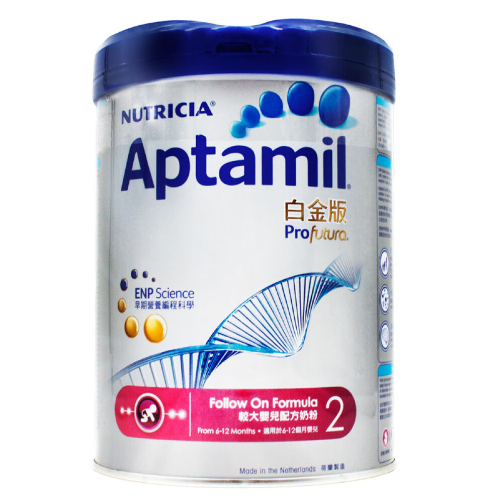 【全球购】港版爱他美Aptamil白金版2段/二段婴儿配方牛奶粉单罐装