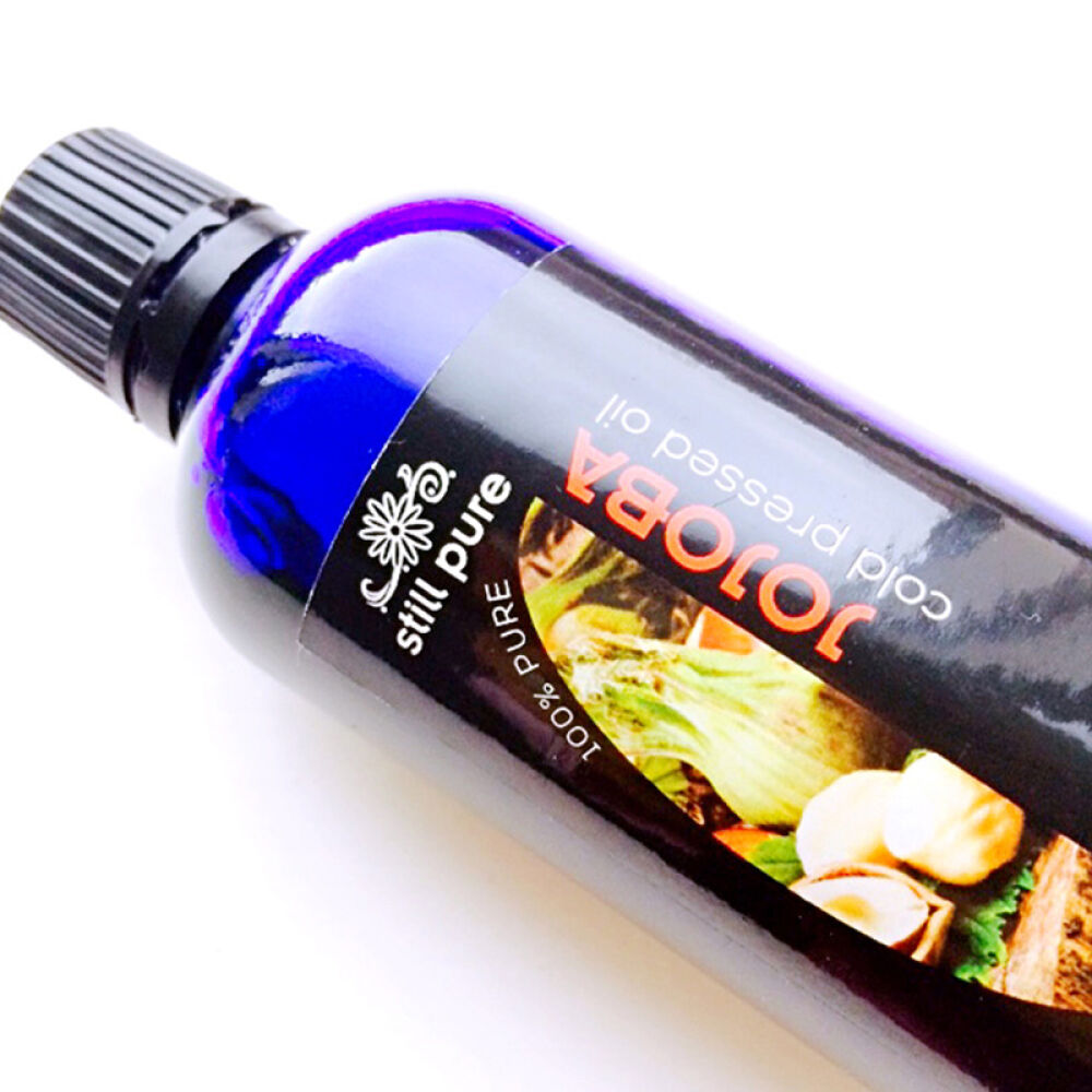 100%天然纯度（STILLPURE）去黑头霍霍巴油荷荷巴油50ml/清洁毛孔控油保湿50ml/瓶