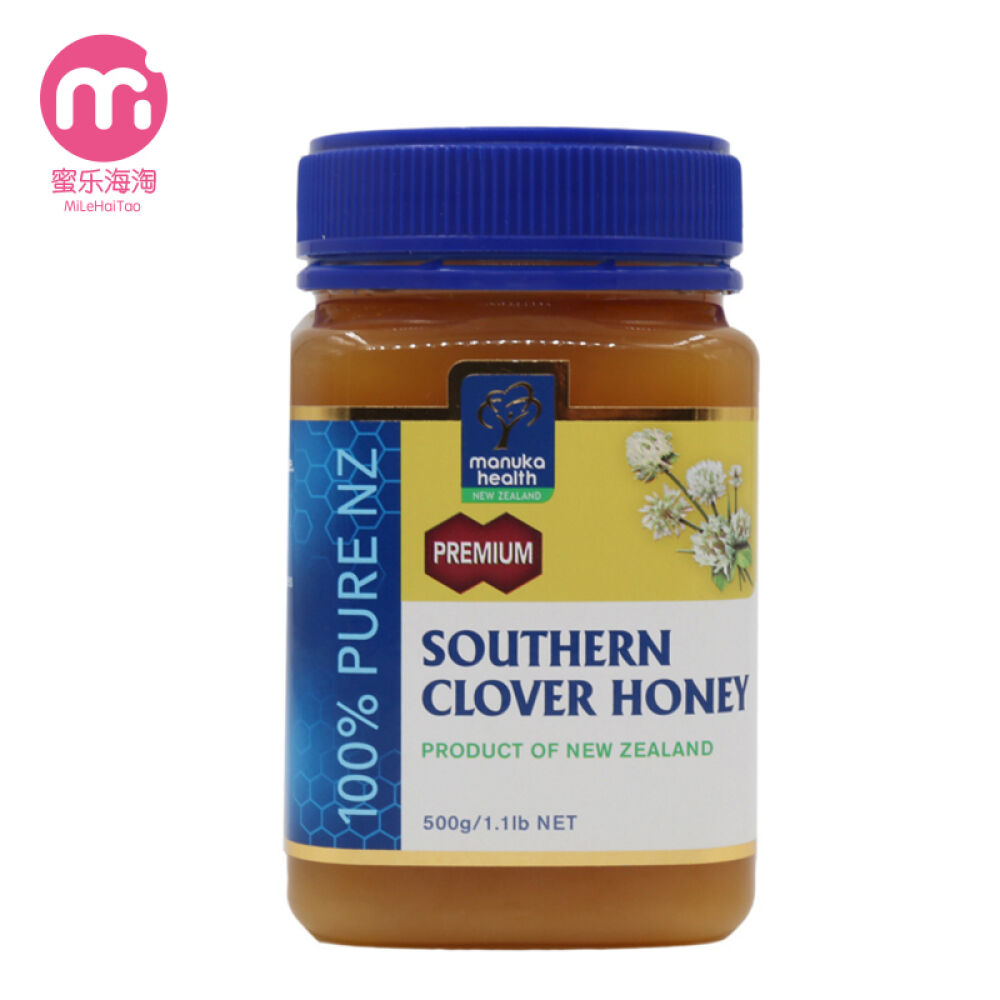 【京东专营】蜜纽康（ManukaHealth）新西兰进口麦卢卡蜂蜜三叶草蜂蜜500克