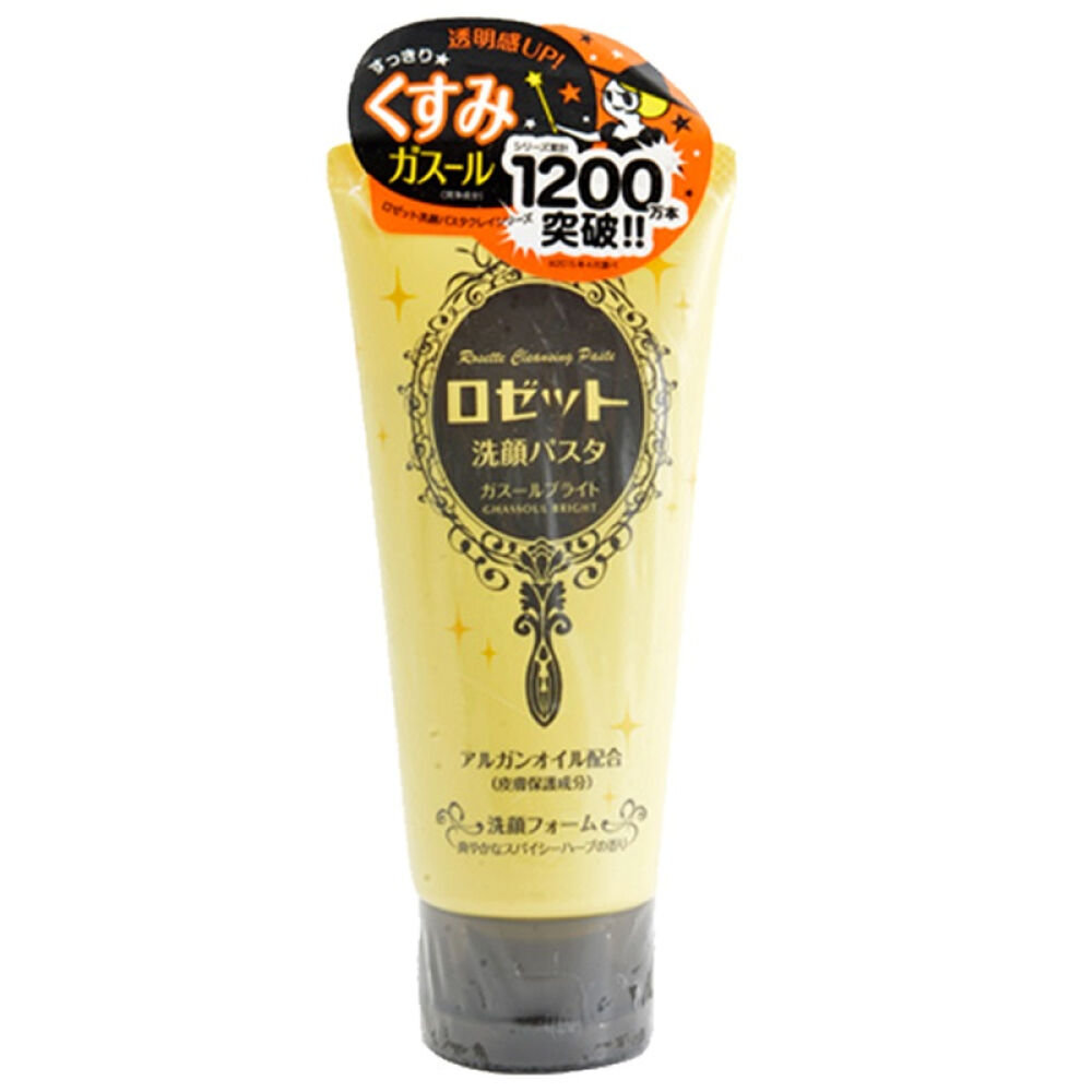 RosettePaste无添加诗留美屋痘痘肌白泥洗面奶硫磺皂黄色120g
