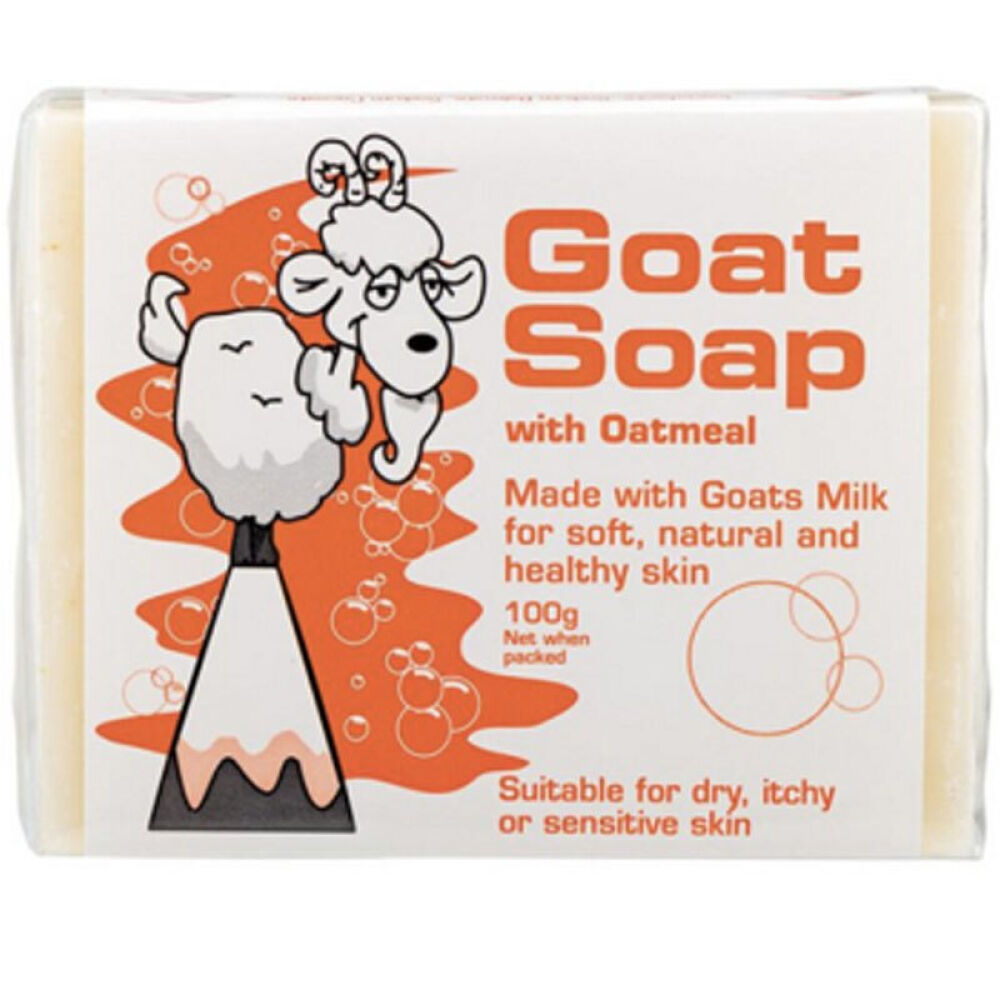 山羊奶皂GoatSoap手工香皂保湿滋润澳洲原装进口100g燕麦味