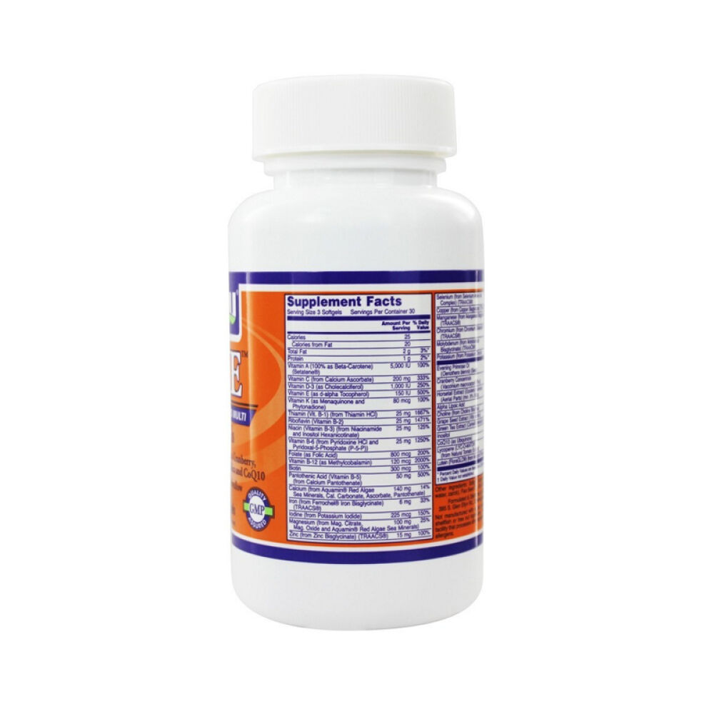 【美国正品直邮】NOWFoods诺奥膳食补充剂Eve高级女士多维软胶囊未定义90粒