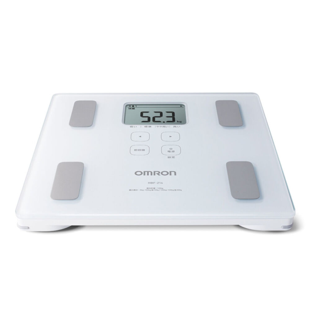 欧姆龙（OMRON）体脂秤HBF-214脂肪测量器电子脂肪秤体重秤HBF-214W