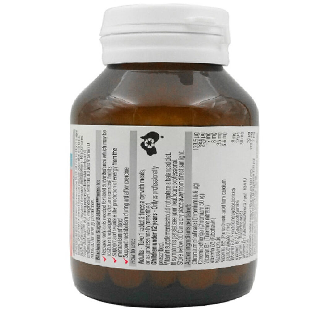 澳洲BlackmoresSugarBalance血糖平衡片90粒*2