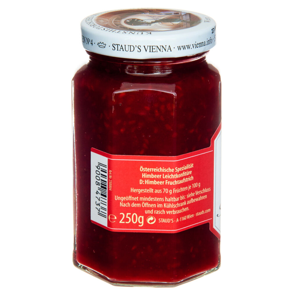 自营奥地利进口果酱施陶尔兹STAUD’S覆盆子果酱250g