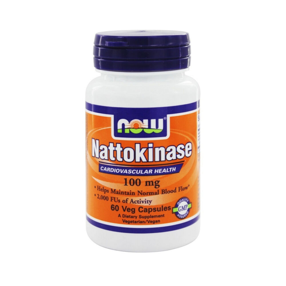 【美国正品直邮】NOWFoods-诺奥纳豆激酶素食胶囊纳豆激酶保护心脏健康未定义60粒