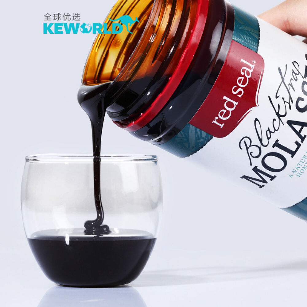 全球购饮品新西兰进口黑糖RedSeal红印牌黑糖膏500克*2瓶