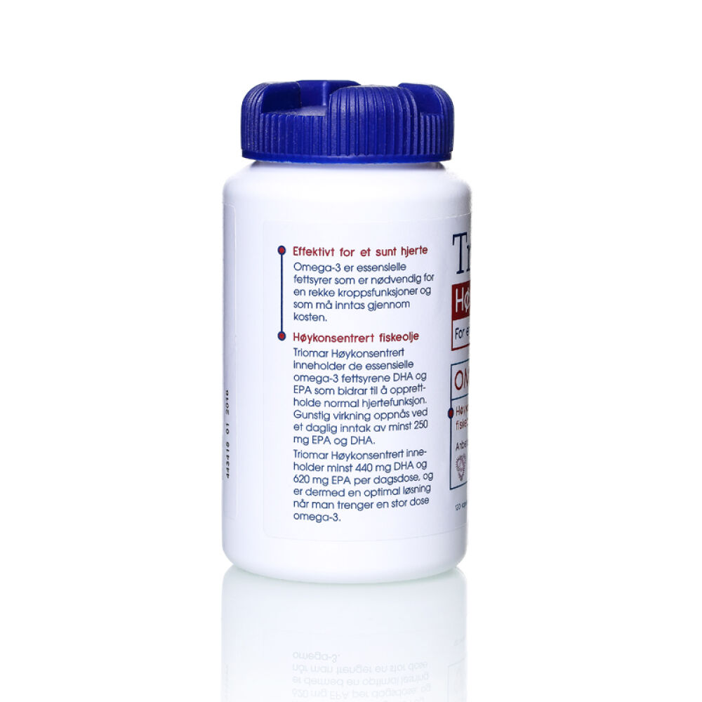 挪威原装进口Triomar高浓缩鱼油保护心脑血管高DHA促进大脑发育强骨健身心脏鱼油