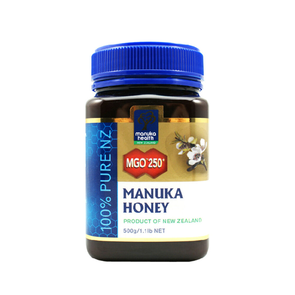 新西兰进口蜜纽康（ManukaHealth）蜂蜜高浓度麦卢卡+养胃护胃暖胃美容养颜MGO250+麦卢卡蜂蜜500g