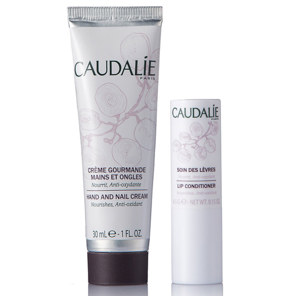 caudalie/欧缇丽护唇膏护手霜套装润唇膏滋润补水海外直邮