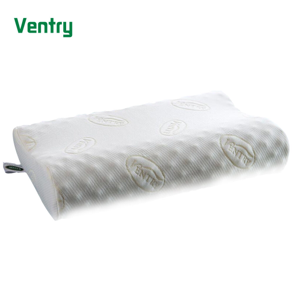 【全球购】ventry泰国进口乳胶枕头1.5kg高低颈椎枕记忆枕橡胶护颈枕助睡眠枕