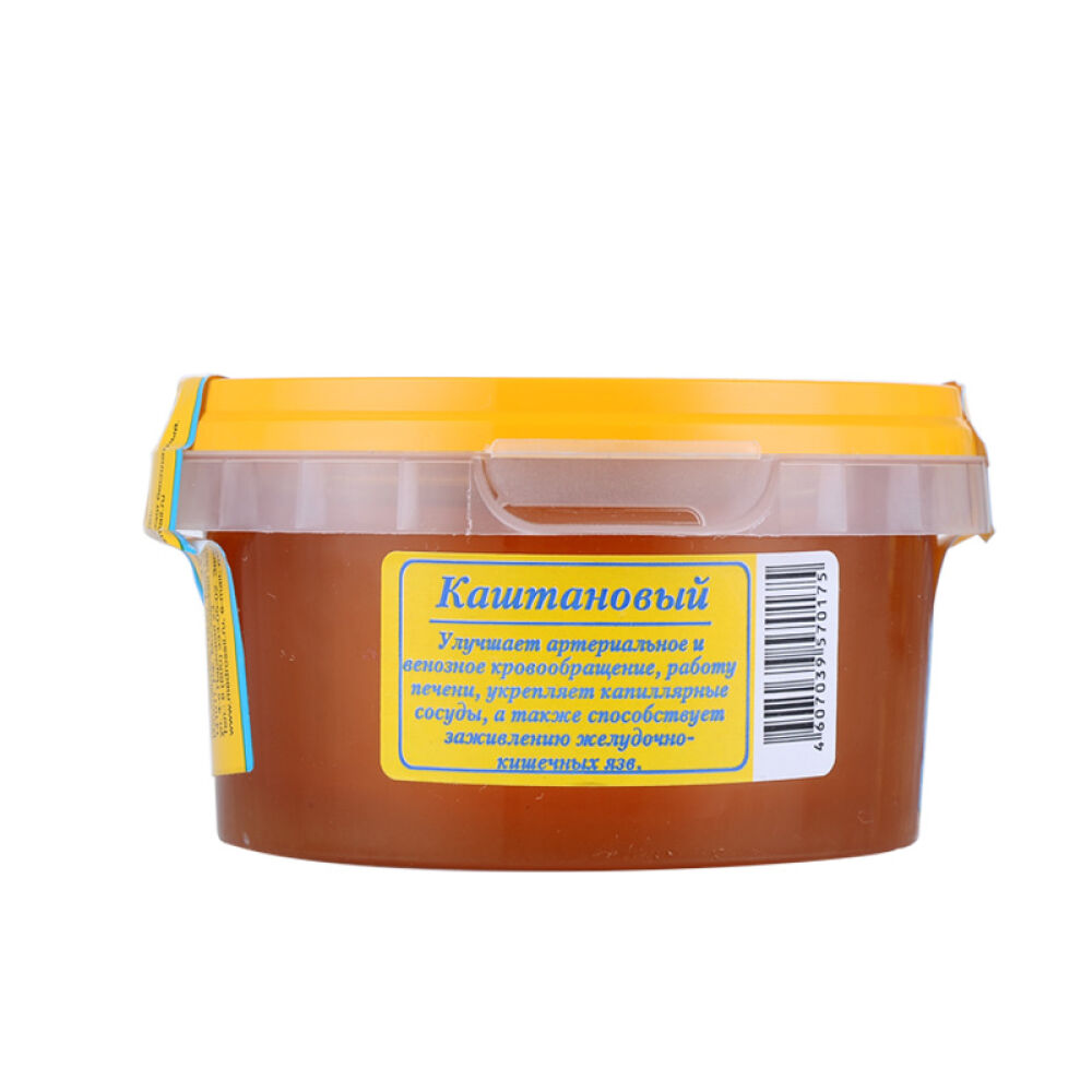 俄罗斯原装进口蜂蜜蜂蜜晚宴牌天然洋槐蜜等300g栗子蜜(0175)