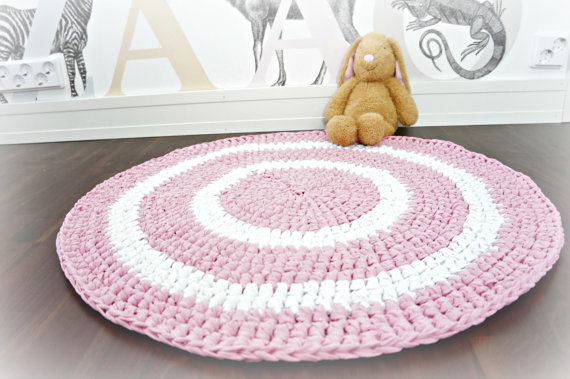 Stripes-Crochetedkidsrug/nurseryarearug Stripes-Crochetedkidsrug/nurseryarearug