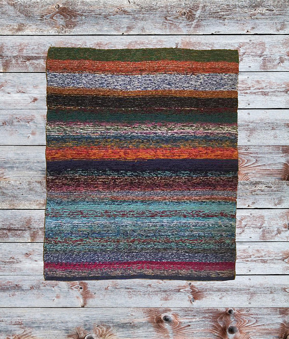 HANDMADERUGWovenLargeWoolRugsHandmadeWoolRugsExtraLargeRugLargeHallRunnerLargeScandinavianRug134x124cmWallHanging