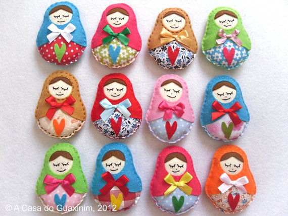 Matrioskadoll-Setof12