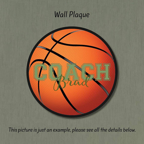 basketball coach,basketballlogo basketballcoachgift,basketballgift,basketballplaque,wallplaque
