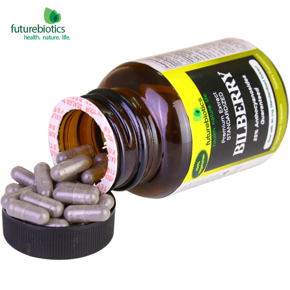 【全球购】未来生机Futurebiotics复合越橘覆盆子胶囊60粒香港直邮