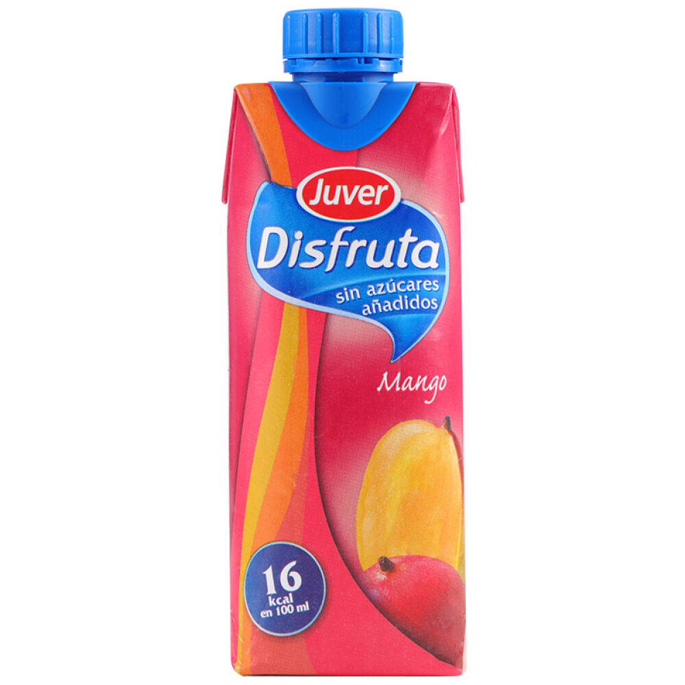 自营西班牙原装进口真维JUVER天然芒果汁3盒*330ml
