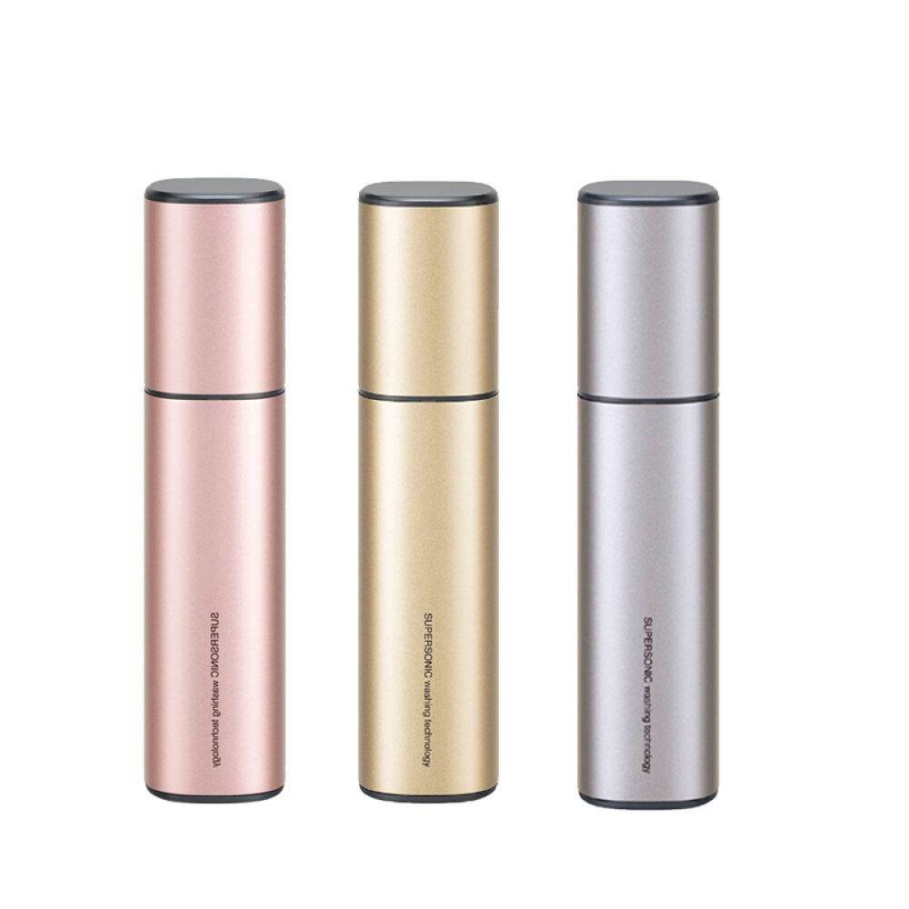 夏普SHARP超音波便携迷你洗衣机去污渍充电手持式洗衣棒UW-A1银灰色