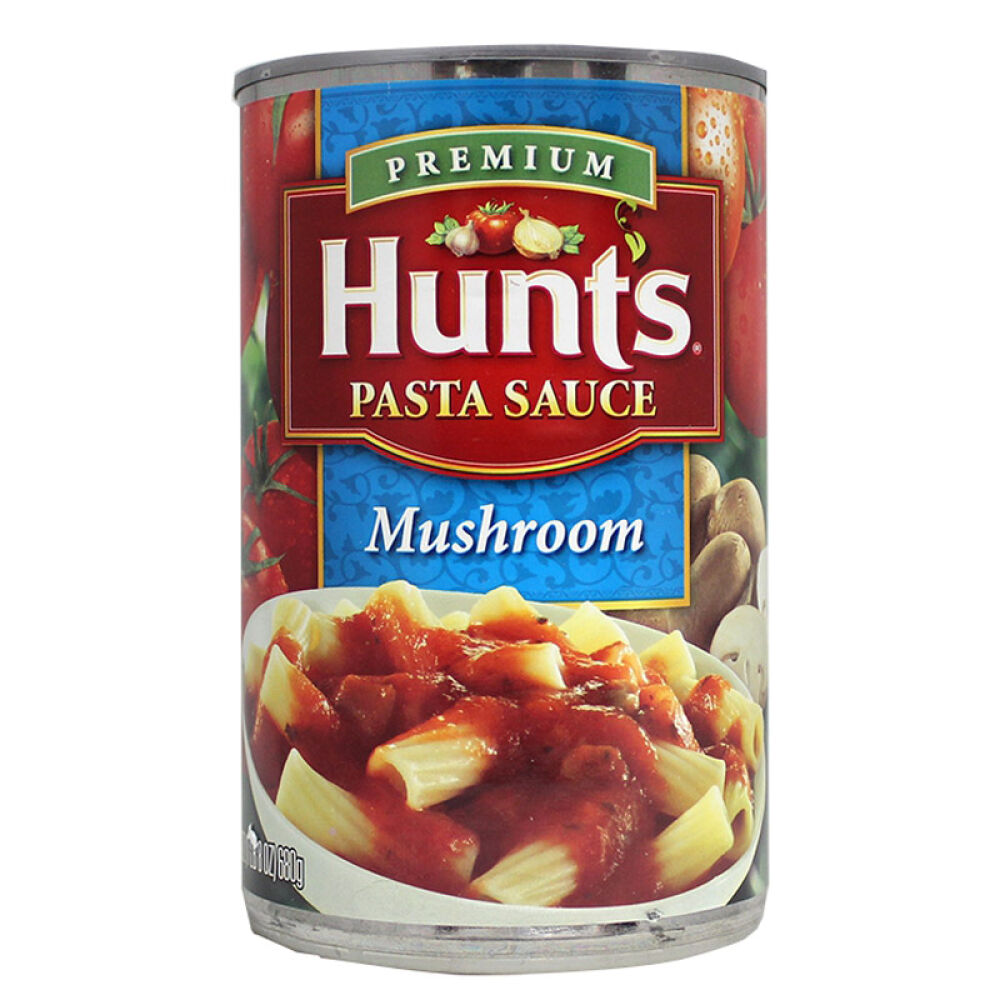 自营美国进口汉斯HUNT'S意面蘑菇酱680g
