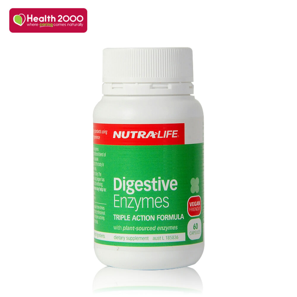 NutraLife纽乐植物酶酵素60粒助消化防胀气 NutraLife纽乐植物酶酵素60粒助消化防胀气