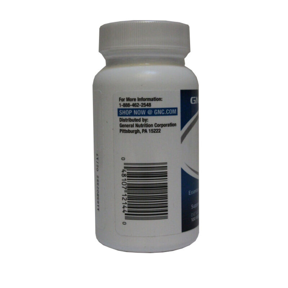 美国GNC维生素b6吡哆素维生素b族VB6复合维生素B生发防脱发100mg100粒*2瓶