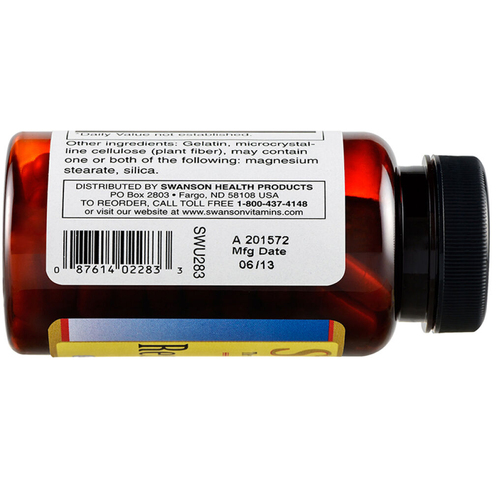 斯旺森swanson白藜芦醇营养胶囊100mg*30粒抗氧化超越葡萄籽美国原装进口