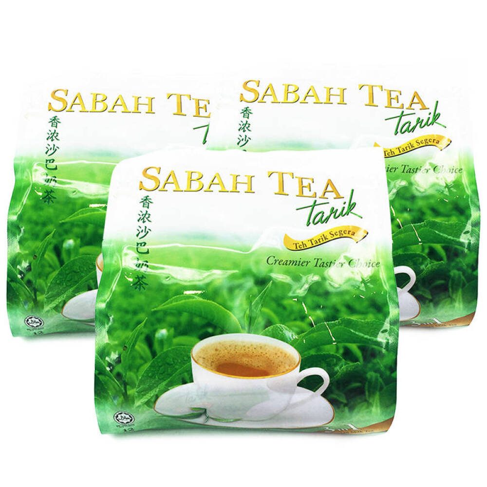 马来西亚进口Sabahtea沙巴茶香浓沙巴奶茶（480gx3袋）