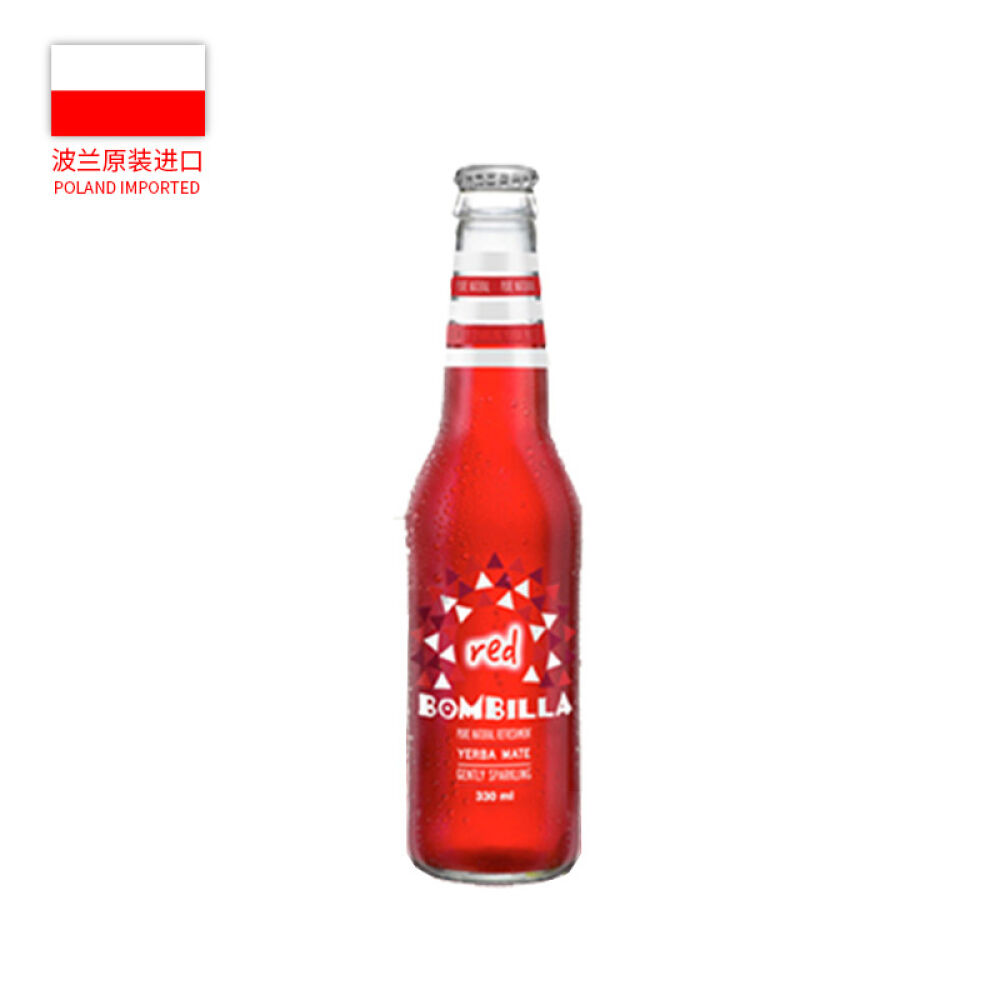 PolandImported波兰进口Bombilla天然气泡饮料，330ml石榴汁效期2017.3