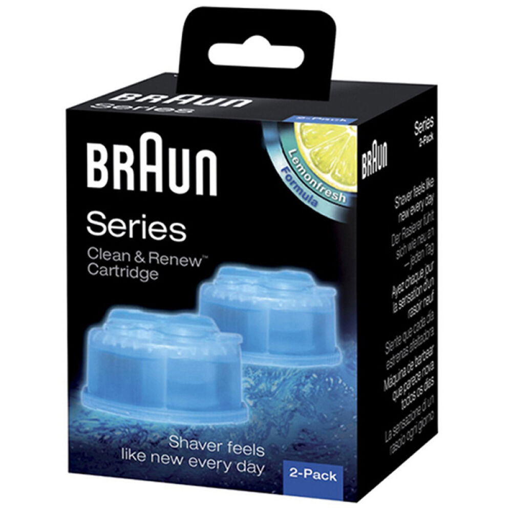 自营博朗（BRAUN）电动剃须刀清洗液2个装