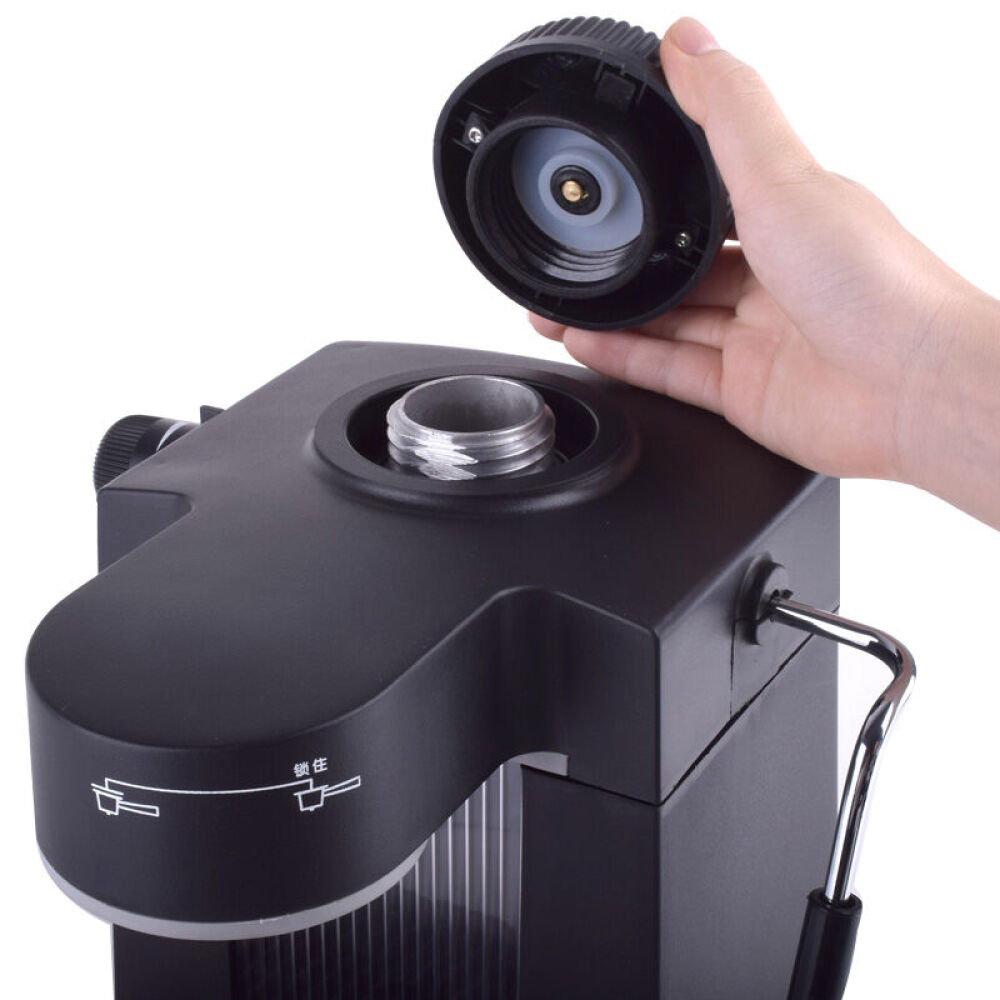 灿坤（EUPA）咖啡机蒸汽式高压咖啡机家用美式意式半自动打奶泡TSK-1837B