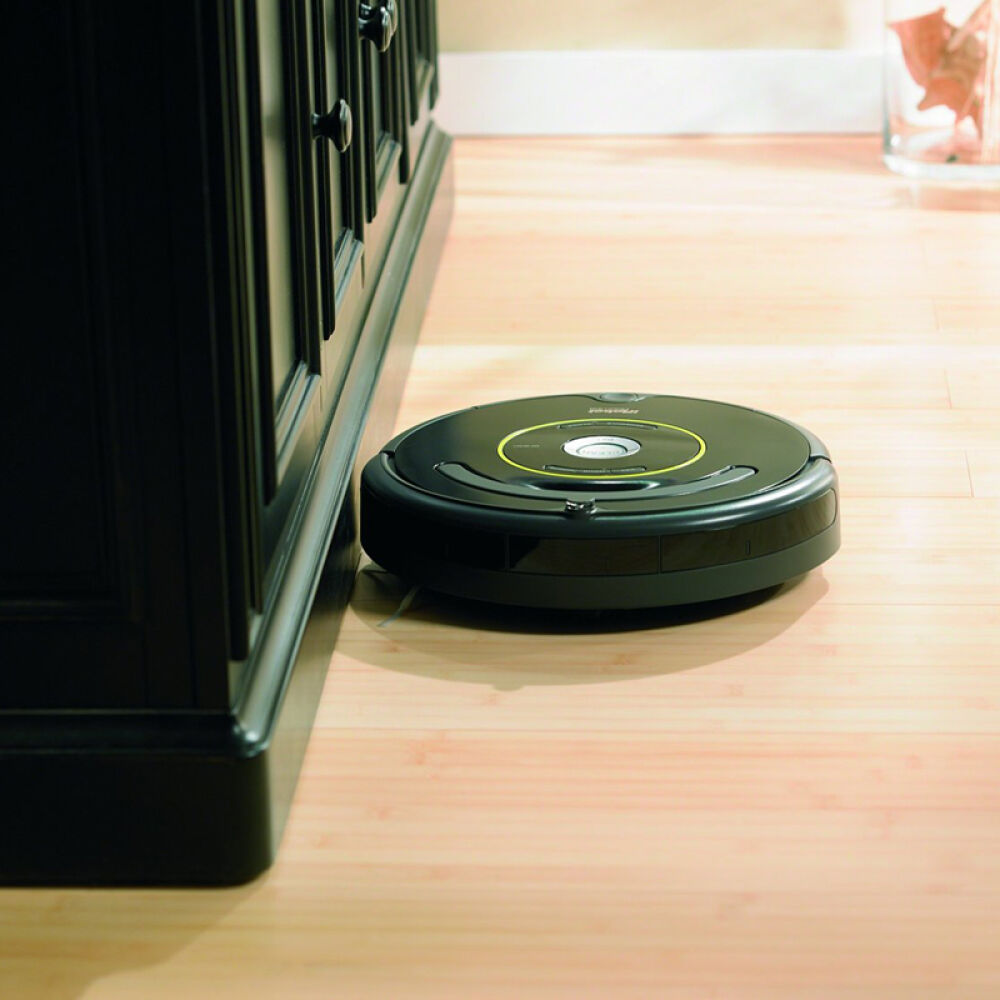 【全球购】美国iRobot艾罗伯特扫地机器人吸尘器全自动家用智能扫地机650黑色