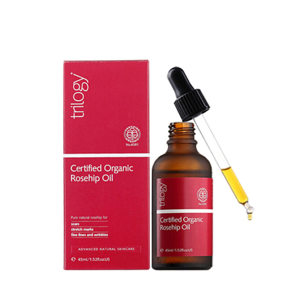 新西兰趣乐活Trilogy天然有机野玫瑰果油美肤去疤45ml1瓶