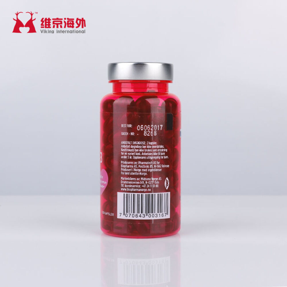 挪威BP进口叶酸孕前孕妇专用黄金素备孕维生素保健品dha月见草鱼油Biopharma贝欧