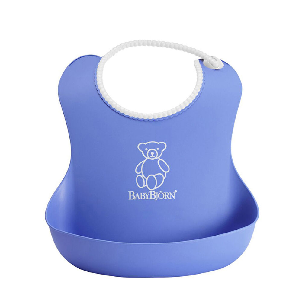 瑞典BABYBJORNSoftBib软胶防碎屑围嘴防水易清洗蓝色 瑞典BABYBJORNSoftBib软胶防碎屑围嘴防水易清洗蓝色