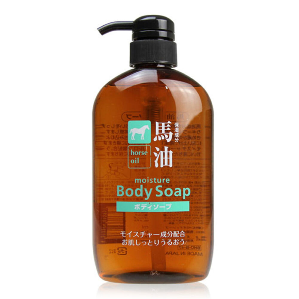 【京东全球购】澳门直邮日本熊野马油无硅油洗发水护发素沐浴露系列600ml马油沐浴露