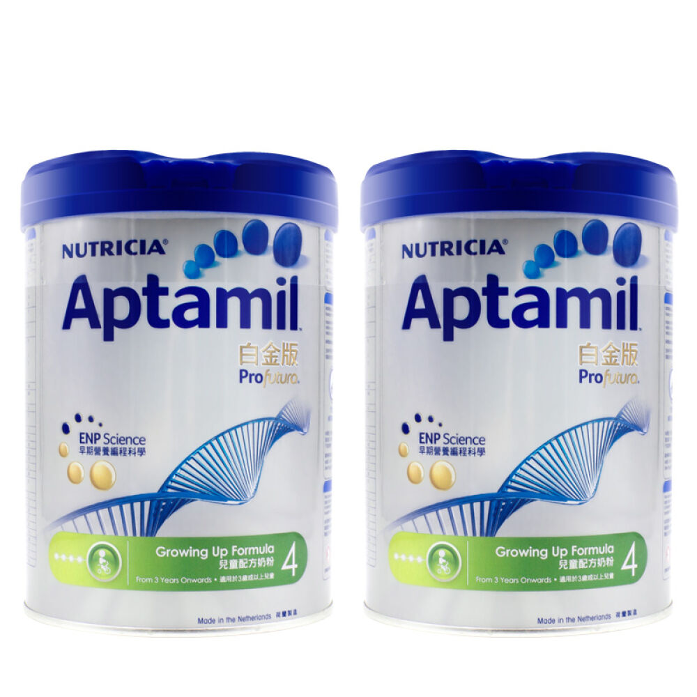 【全球购】港版Aptamil白金版爱他美奶粉儿童配方牛奶粉4段两罐装