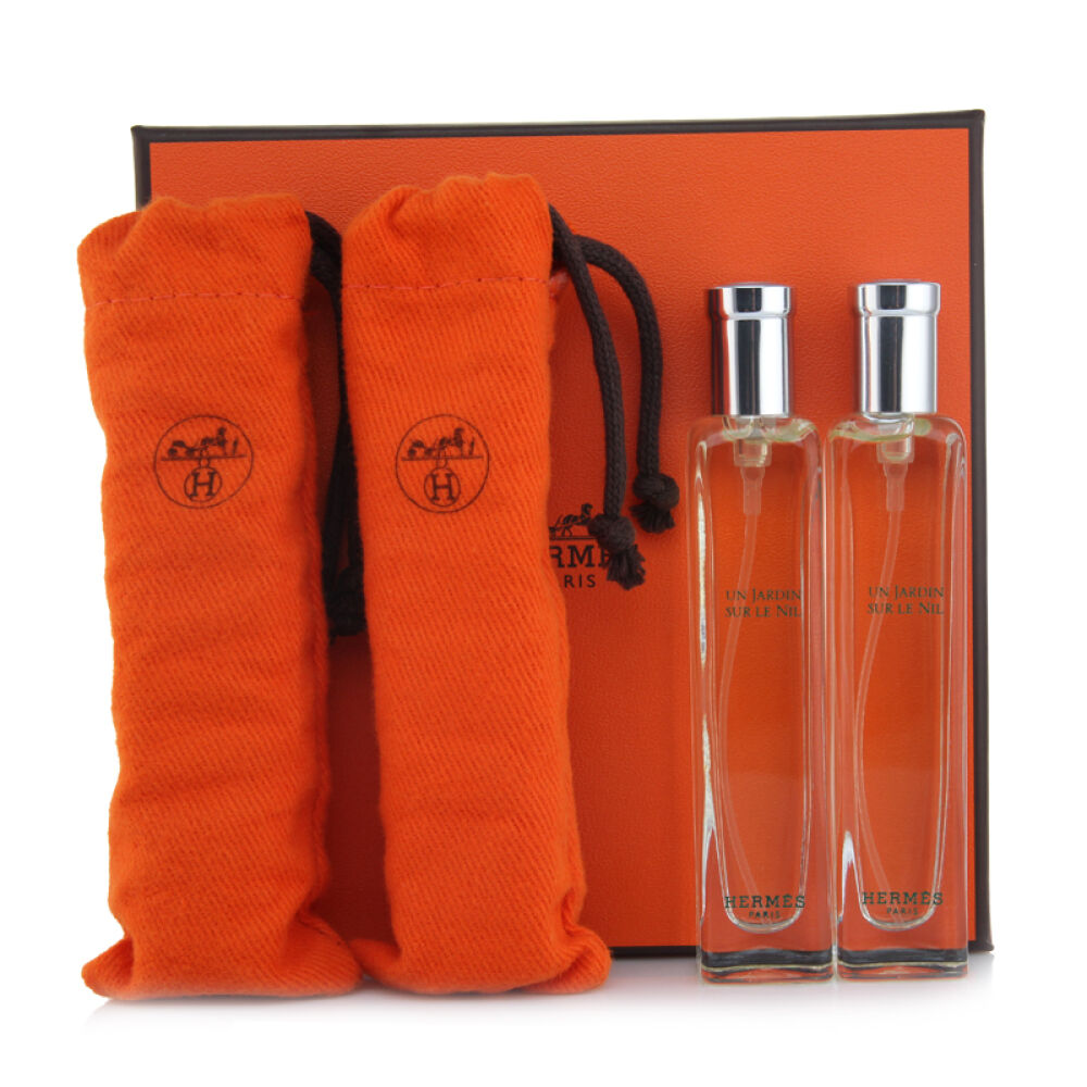 法国原装Hermes爱马仕尼罗河李先生地中海屋顶印度花园香水7.5/15ml橘采星光淡香水15ml布袋装